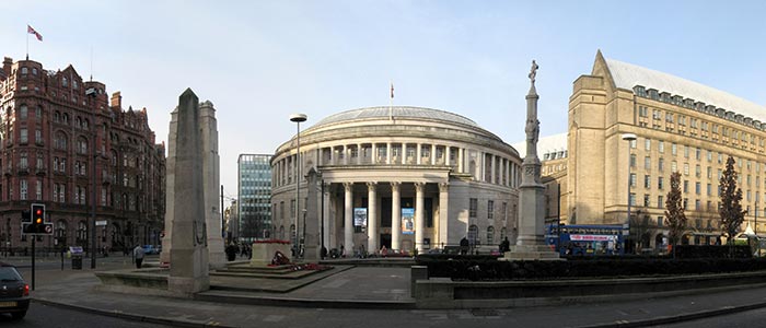 Manchester Central Library WIKICOMMONS Manchester Central Library
