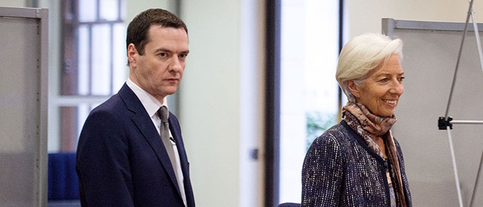 George Osborne & Christine Lagarde PA George Osborne & Christine Lagarde