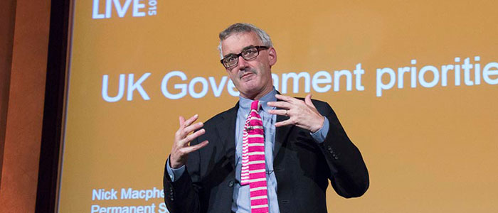 Sir Nicholas Macpherson UK CIVIL SERVICE/GRAHAM MARTIN Sir Nick Macpherson