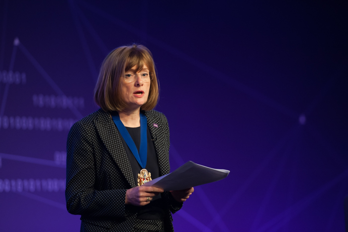 Sarah Howard at CIPFA conference Sarah Howard at CIPFA conference