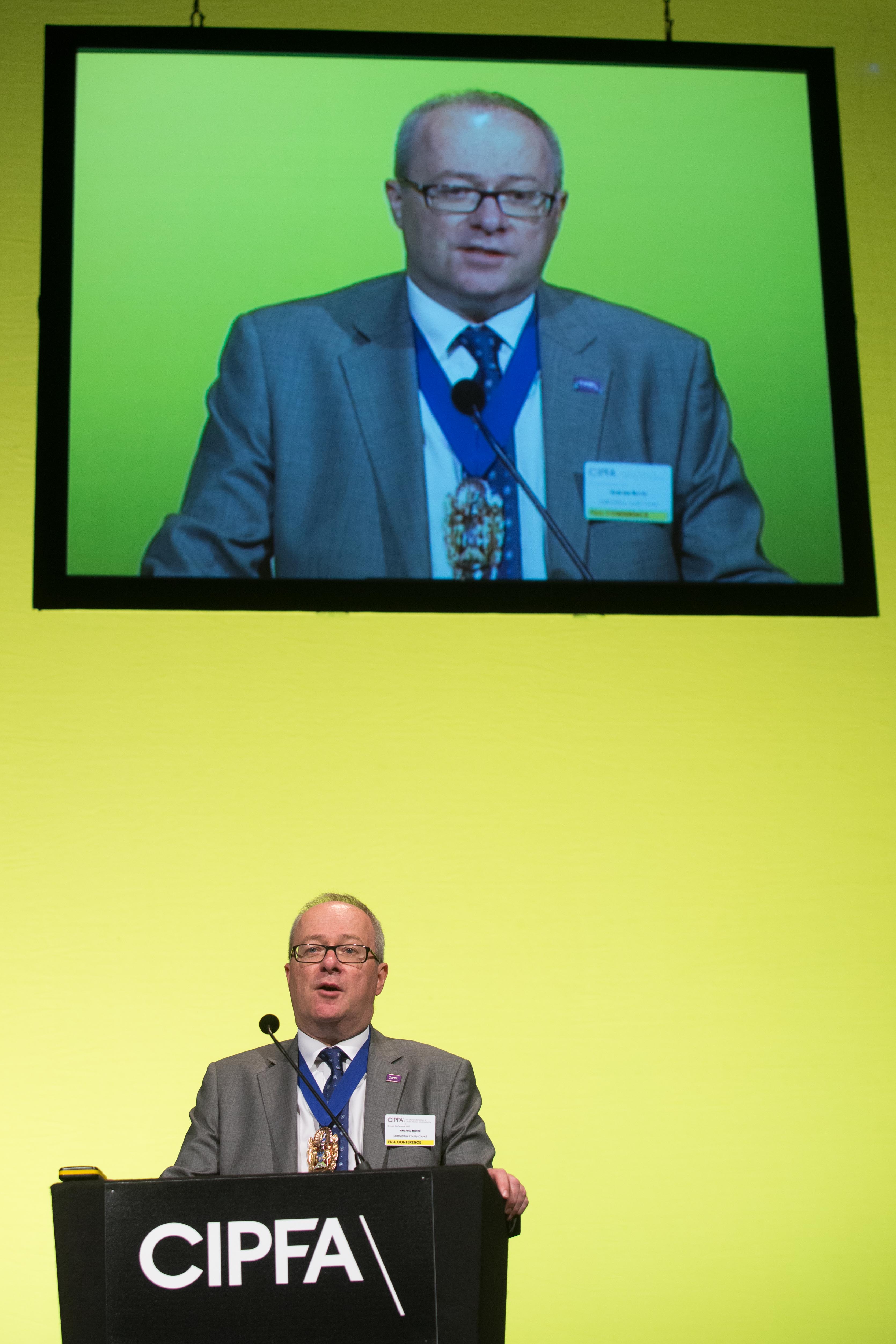 Andy Burns - CIPFA president - CIPFA 2017 Andy Burns - CIPFA president - CIPFA 2017