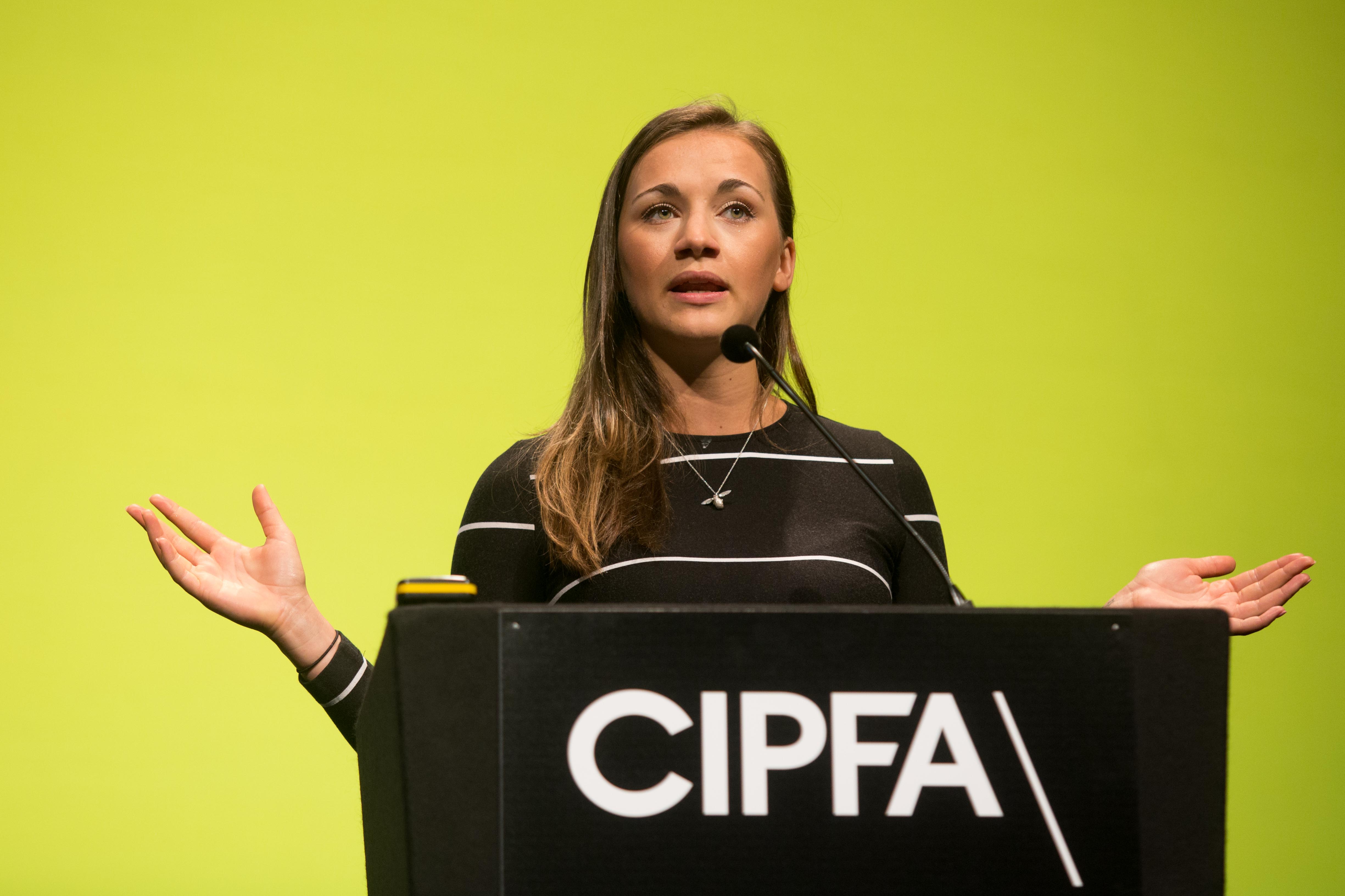 Grace Blakeley at CIPFA 2017