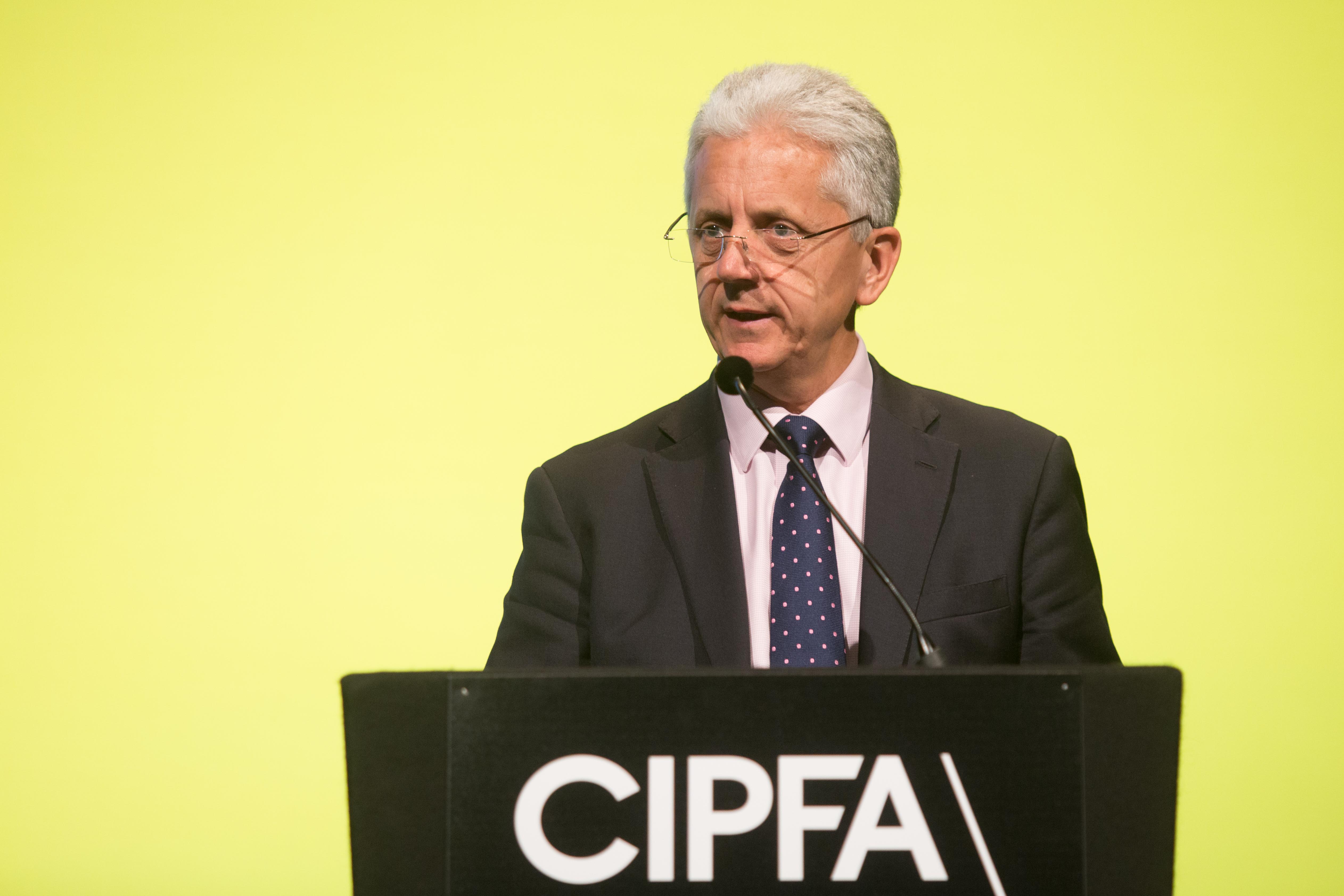 Mike Blackburn CIPFA conference Mike Blackburn CIPFA conference
