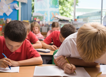 School children