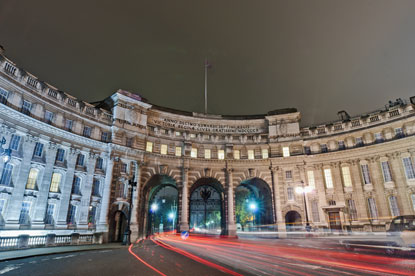 The sale of the iconic Admiralty Arch is among the government property sales since May 2010. Photo: Shutterstock