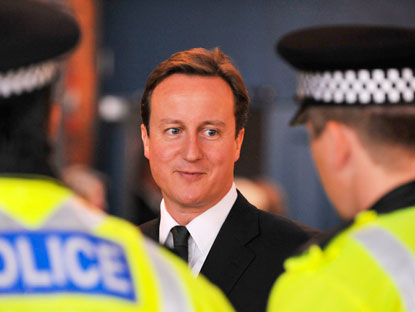 Cameron & police