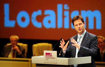 Clegg at LGA PA