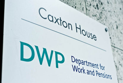 DWP sign, Photo: Kesteven