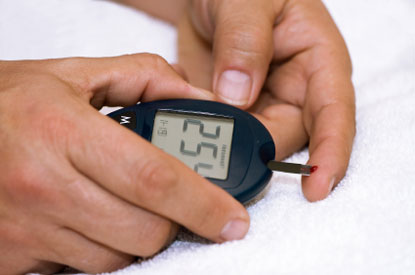 Diabetes blood test