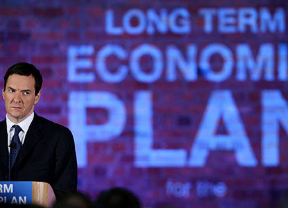 Economic growth in the North West of England could match the wider UK rate, generating an extra £18bn and putting another 100,000 people in work, Chancellor George Osborne has said.