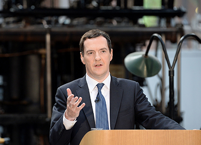 George Osborne at Science and Industry Museum, Manchester