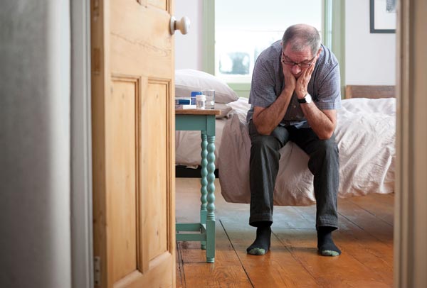 Depressed Man, Photo: Alamy