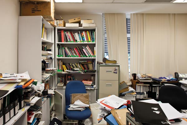 Messy Office, Photo: Getty
