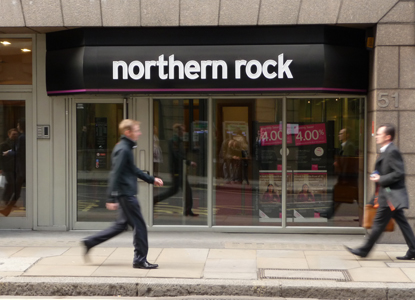 Northern Rock branch Photo: PA