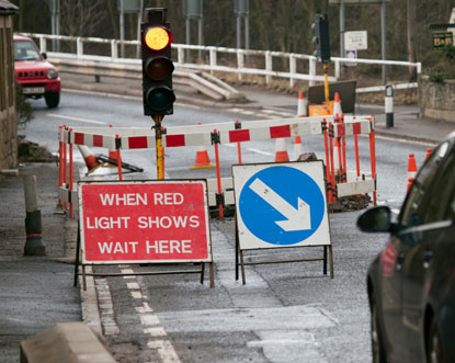 The government hopes to reduce the impact of rush hour road works by making companies pay to dig up roads. PHOTO: ISTOCK