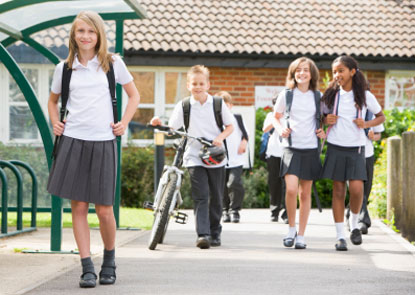 School children