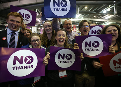 Scotland votes No