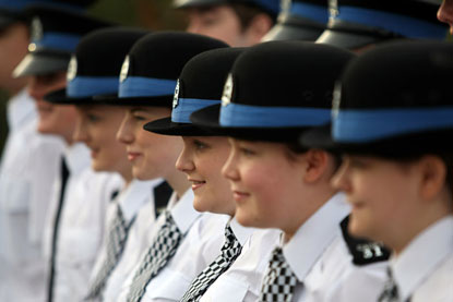 Scottish police officers