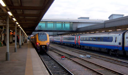 The Midland mainline will be electified from London to Sheffield station. Photo: Flickr