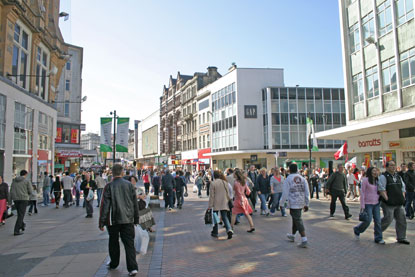 Shoppers Liverpool Shutterstock