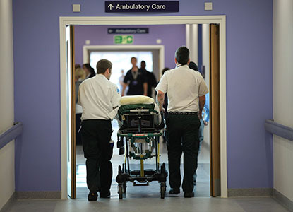 Increasing demand and funding pressures in the NHS have led to foundation trust hospitals running a cumulative deficit five times higher than forecast in the financial year to date.