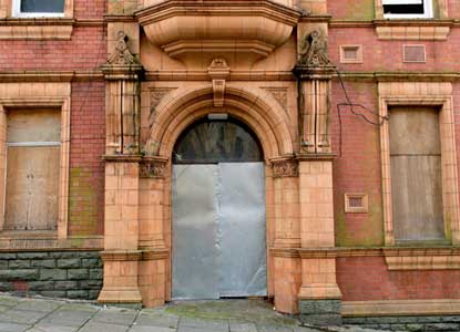 Derelict town hall