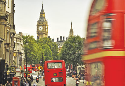 Westminster buses Photo: Shutterstock