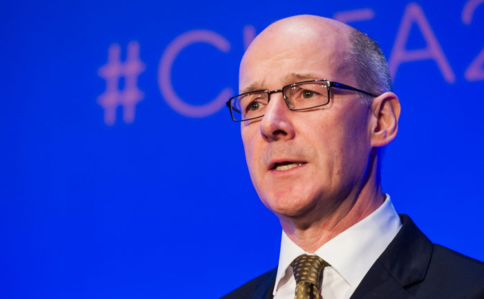 John Swinney at the CIPFA Conference John Swinney at the CIPFA Conference