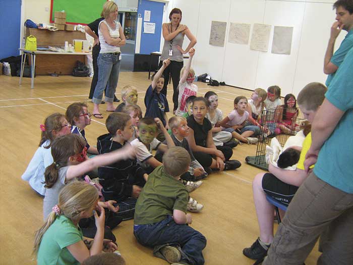 Children's group Barca-Leeds