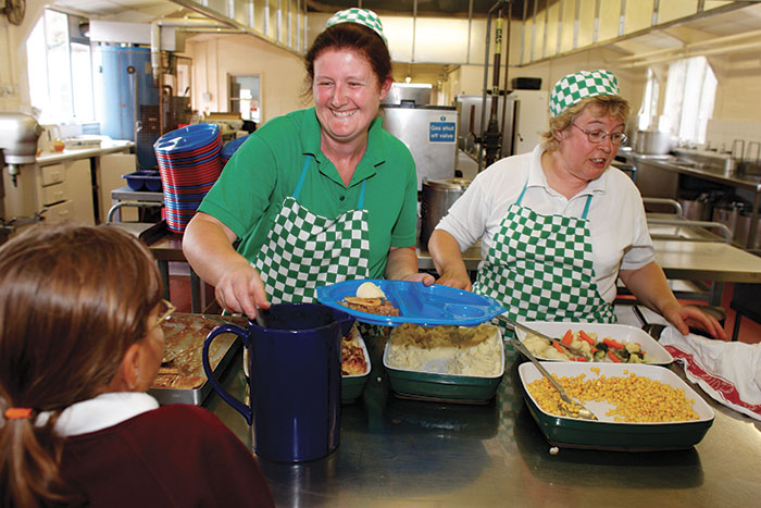 Opinion School Lunch Ladies Alamy