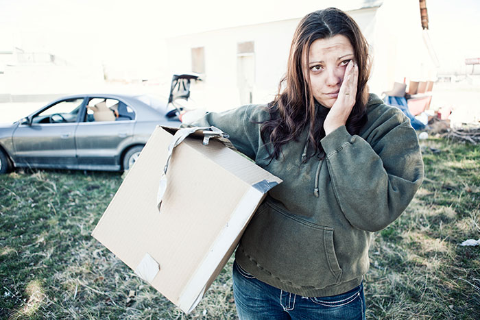 Woman in poverty ISTOCK