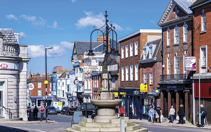 Everywhere looks a little more beautiful on a sunny spring afternoon, and this is certainly true of Sevenoaks, a small Kent town pitched perfectly in the garden of England, yet within rapid reach of central London. A bustling high street gives way to some