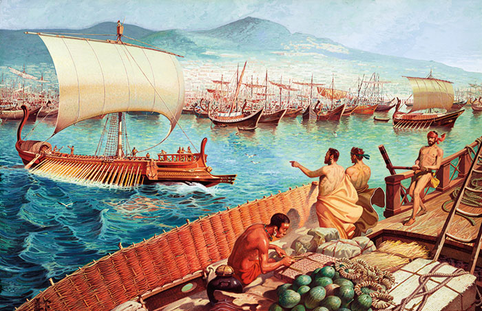 Ancient Greek merchants Ancient Greek merchants