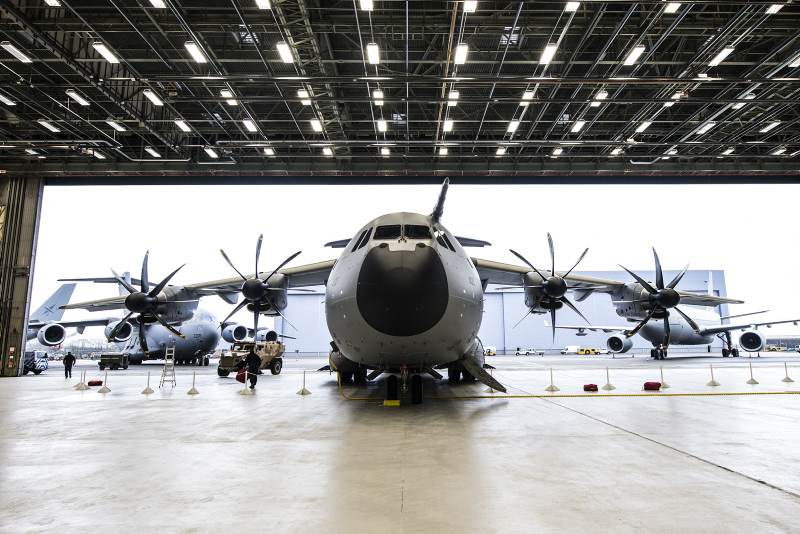 The RAF's first A400M transport plane - image: MoD The RAF's first A400M transport plane - image: MoD