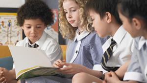 Children in classroom 