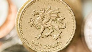 Welsh pound coin