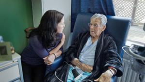 Patient in hospital