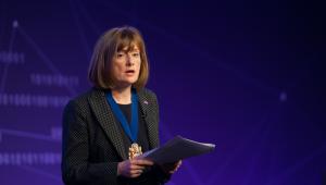 Sarah Howard at CIPFA conference