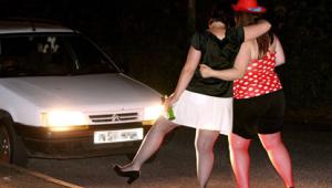 Girls on a night out