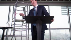 Recent positive economic figures have ‘decisively ended’ the debate over whether the government’s austerity policy is correct, Chancellor George Osborne claimed today. Photo: PA