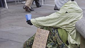 Homeless person