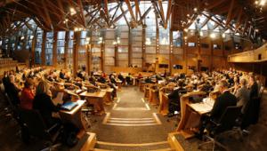 Scottish Parliament chamber