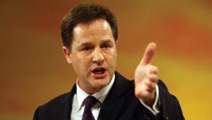 Deputy Prime Minister Nick Clegg