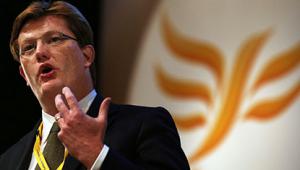Danny Alexander at LibDem 2013 conference in Glasgow