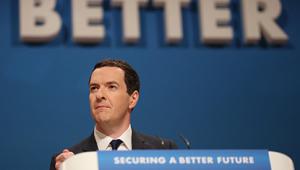 George Osborne at Conservative conference 2014