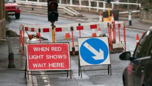 Road works