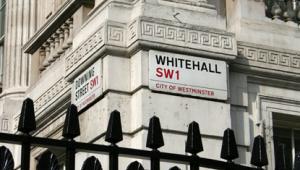 Whitehall sign Photo: Dreamstime