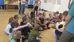 Children's group Barca-Leeds