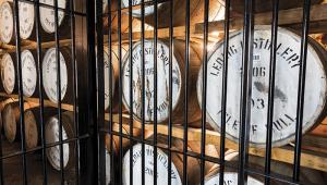 Whisky barrels 