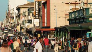 Zimbabwe market street